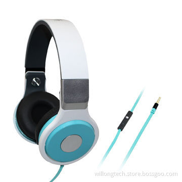 Stereo headphones for mobile phone and computers